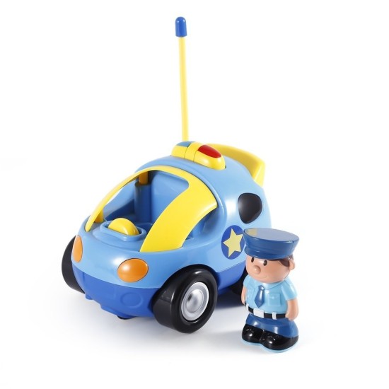 Radijo bangomis valdoma policijos mašinėlė 