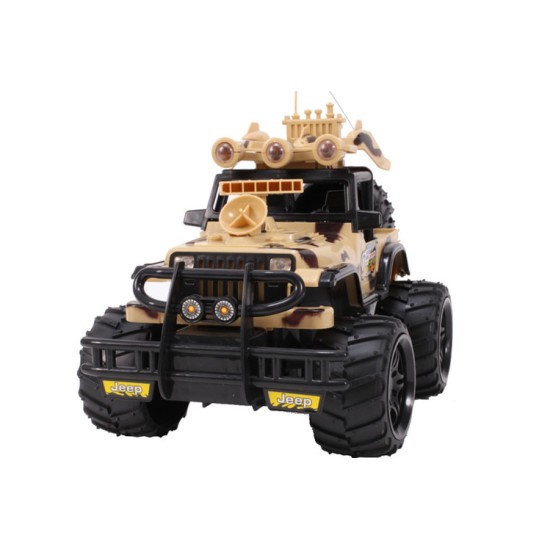 RC Mašinėlė su pulteliu JEEP MILITARY
