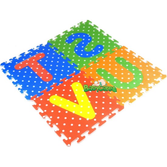 Minkštas Edukacinis Kilimėlis - Dėlionė (puzzle) 36 dalys  31cmX31cm