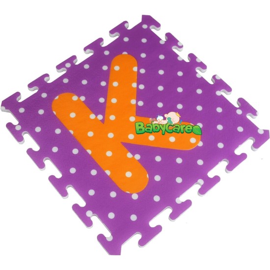 Minkštas Edukacinis Kilimėlis - Dėlionė (puzzle) 36 dalys  31cmX31cm
