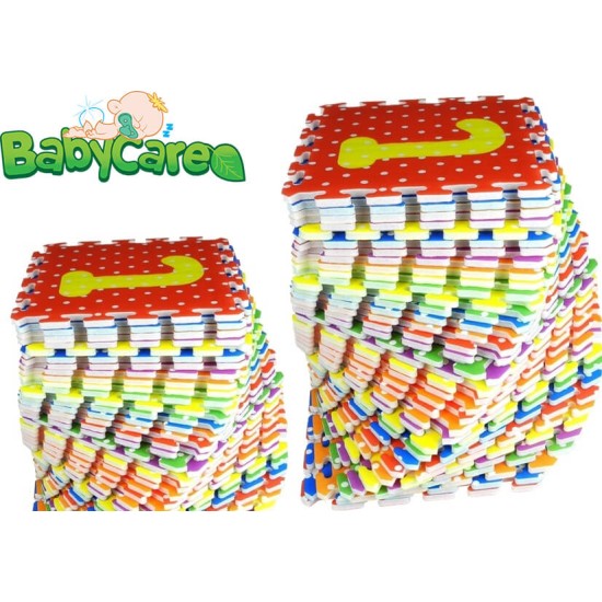 Minkštas Edukacinis Kilimėlis - Dėlionė (puzzle) 36 dalys  31cmX31cm
