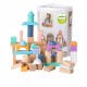 Lavinamosios medinės kaladėlės 100 vnt. Eco toys