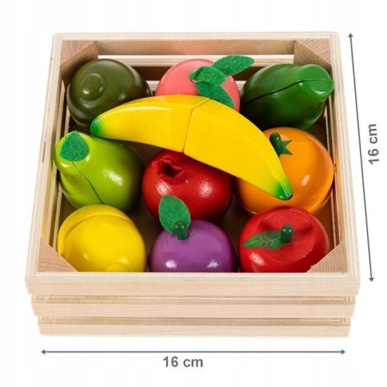 Mediniai pjaustomi vaisiai ECOTOYS