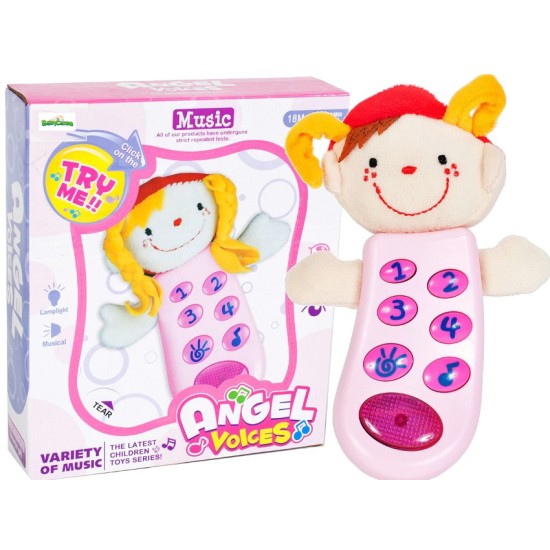Telefonas – pliušinis žaisliukas Angel