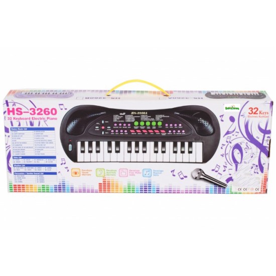 Pianinas sintezatorius su mikrofonu HS 3260