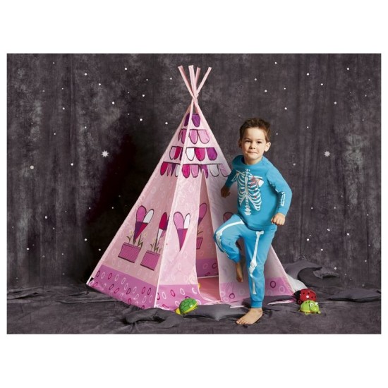 Žaidimų palapinė, tipis WIGWAM rožinė