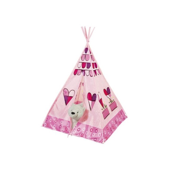Žaidimų palapinė, tipis WIGWAM rožinė