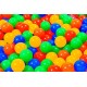 200 vnt. spalvotų plastikinių kamuoliukų