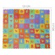 Minkštas EVA Edukacinis Kilimėlis - Dėlionė (puzzle) 72 dalys  16cmX16cm