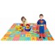 Minkštas EVA Edukacinis Kilimėlis - Dėlionė (puzzle) 72 dalys  16cmX16cm