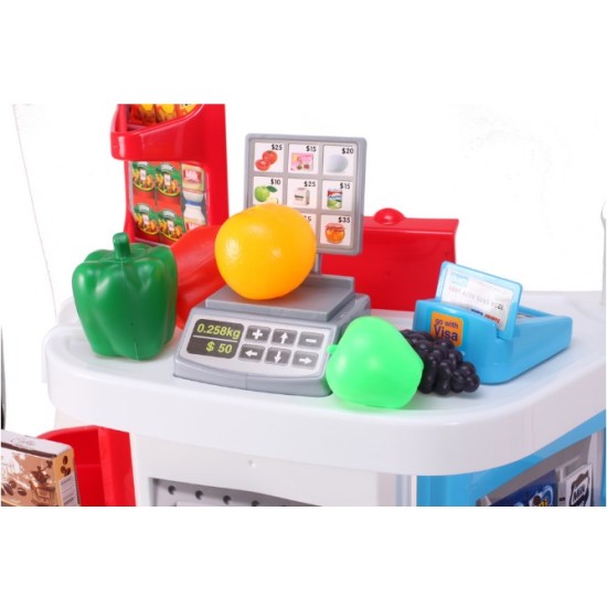 Parduotuvė supermarketas su vežimėliu SUPER STORE