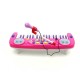 Pianinas sintezatorius su mikrofonu ir 37 klavišais - rožinis