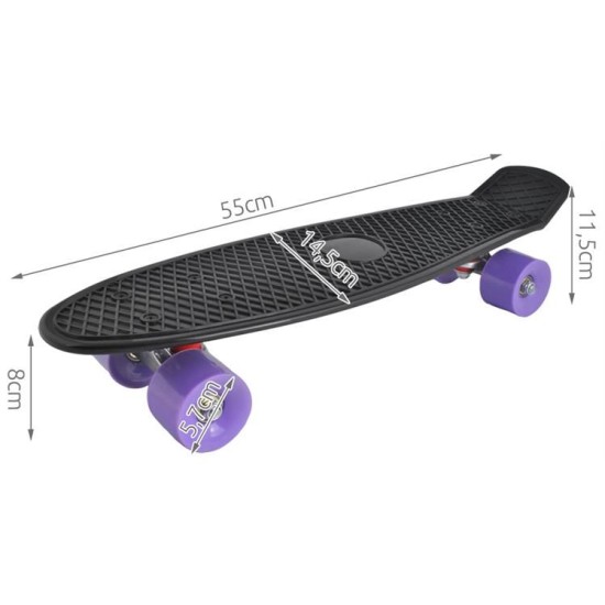 Riedlentė FISHBOARD juoda
