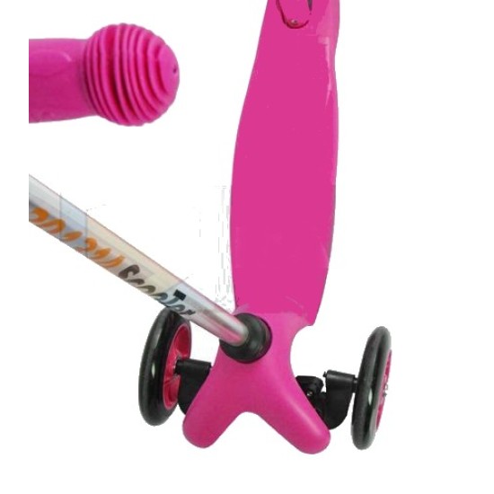 Triratis paspirtukas scooter rožinis 