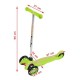 Triratis paspirtukas scooter žalias 
