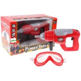 Elektrinis suktuvas su apsaugos akiniais Power Tools