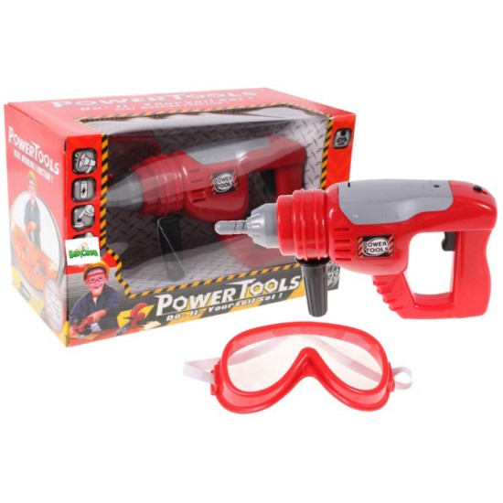 Elektrinis suktuvas su apsaugos akiniais Power Tools