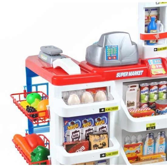 Parduotuvė supermarketas su vežimėliu HOME SUPERMARKET