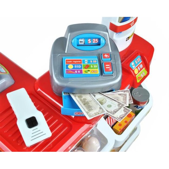 Parduotuvė supermarketas su vežimėliu HOME SUPERMARKET
