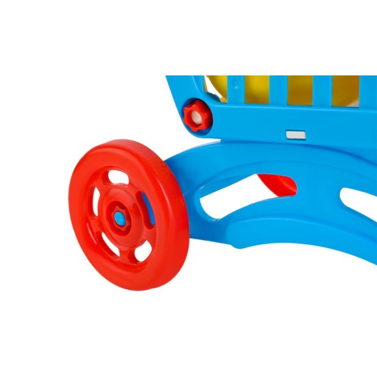 Žaislinis pirkinių vežimėlis su pirkiniais "Shopping"