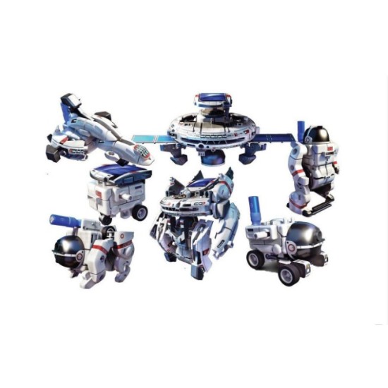 Robotas konstruktorius SOLAR SPACE FLEET 6*1