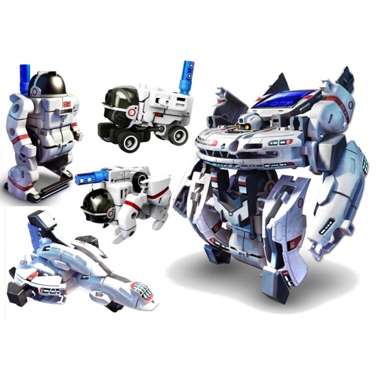 Robotas konstruktorius SOLAR SPACE FLEET 6*1