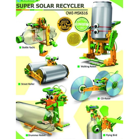 Robotas konstruktorius 6*1 Recykling