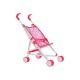 Lėlių vežimėlis-skėtukas HOT PINK 52cm.
