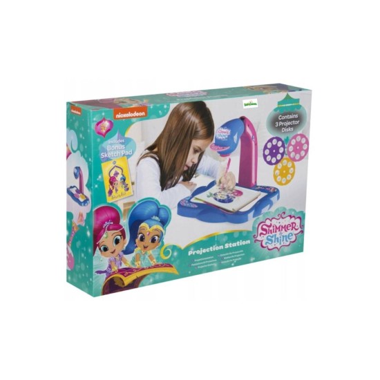 3D Shimmer and Shine Lavinamasis žaislas Piešimo projektorius