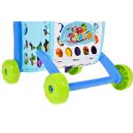 Žaislinis pirkinių vežimėlis su pirkiniais "Supermarket" 3in1
