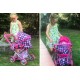 Lėlių vežimėlis 3in1 su  krepšiu ir pataliukais