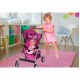 Lėlių vežimėlis-skėtukas HOT PINK 54.5cm.