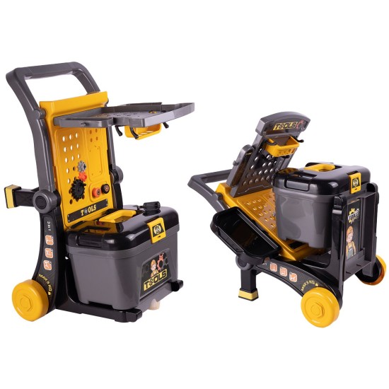 Vaikiškas meistro darbastalis - lagaminas, TOOLS