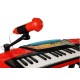 Vaikiškas pianinas - sintezatorius su mikrofonu ir kėdute - RedBlack