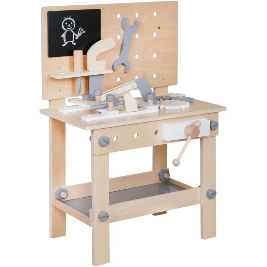 Žaislinis meistro įrankių rinkinys, įrankių komplektai Workbench With Tools